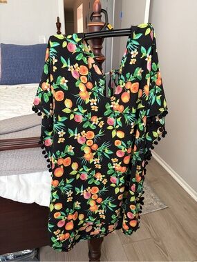 Xhilaration Tropical Print Cover-Up